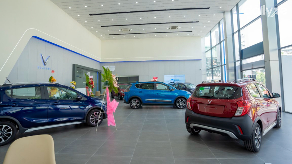 Phòng trưng bày của showroom VinFast Gò Vấp