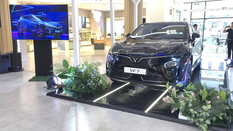 Phòng trưng bày xe của Showroom VinFast Hà Nam