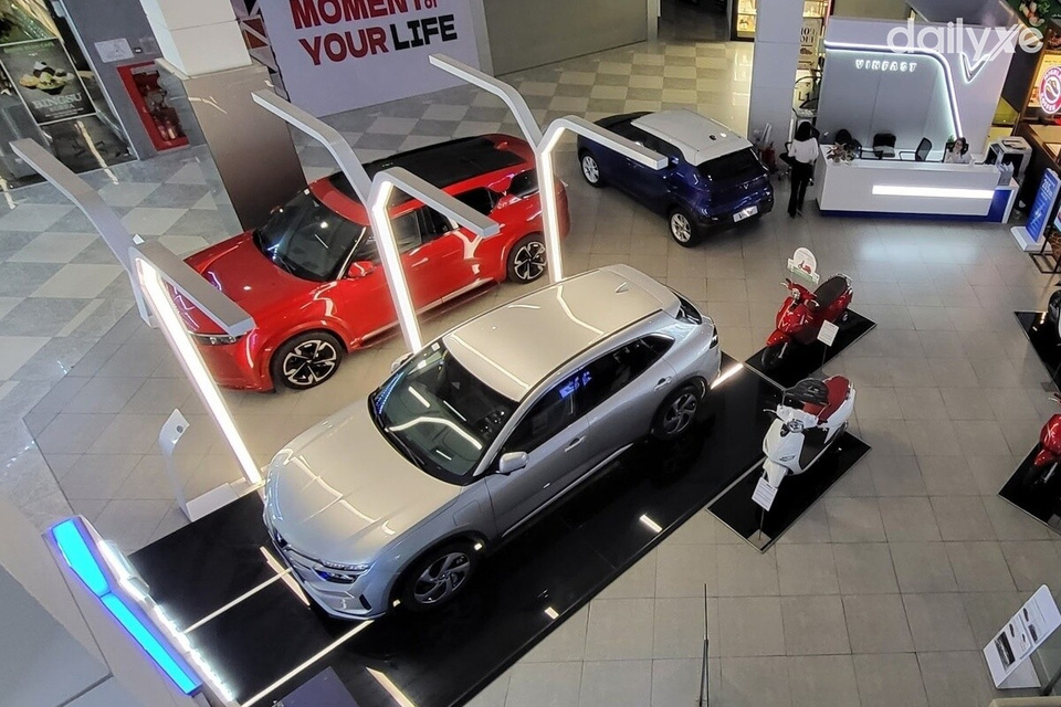 Phòng trưng bày VinFast VCP Lý Thái Tổ đầy đủ tiện nghi