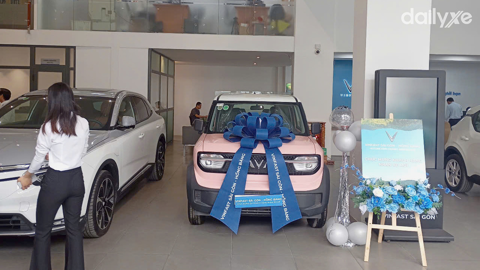Không gian trưng bày showroom VinFast Sài Gòn