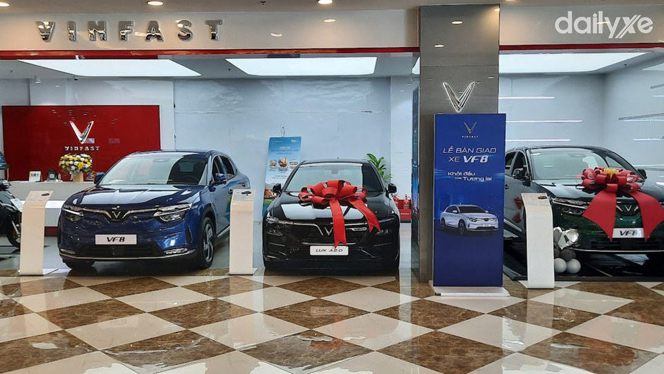 Phòng trưng bày tại VinFast Thái Nguyên Nha Trang