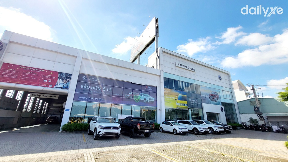 Volkswagen Bình Dương đại lý 4S hiện đại bậc nhất