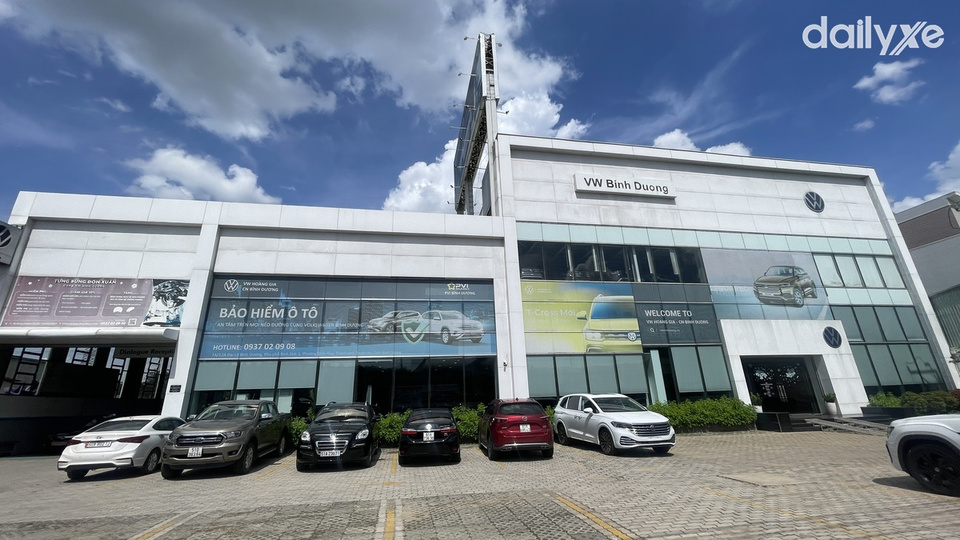 Showroom Volkswagen Bình Dương