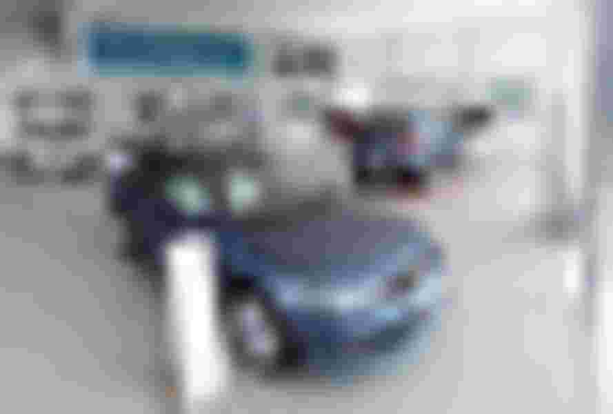 Khu vực trưng bày xe Volkswagen