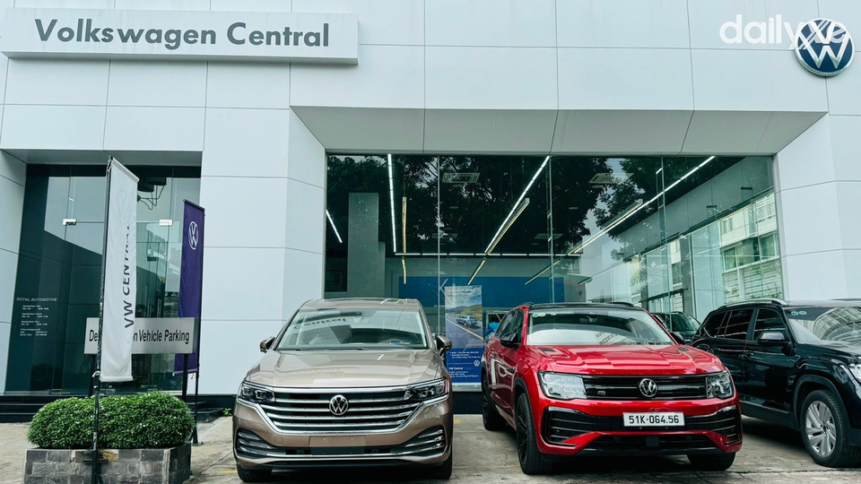 Showroom Volkswagen Central xây dựng đạt chuẩn 4S