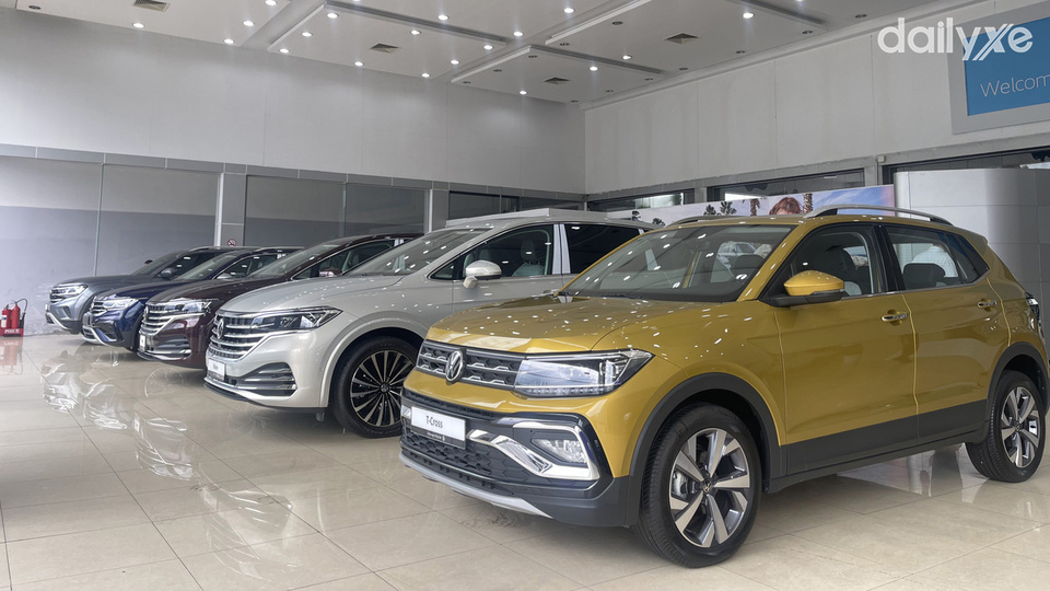 Không gian phòng trưng bày sang trọng của đại lý Volkswagen Đồng Nai