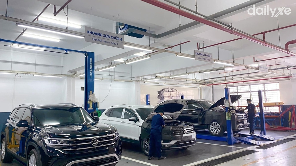 Xưởng dịch vụ Volkswagen Nguyễn Khoái