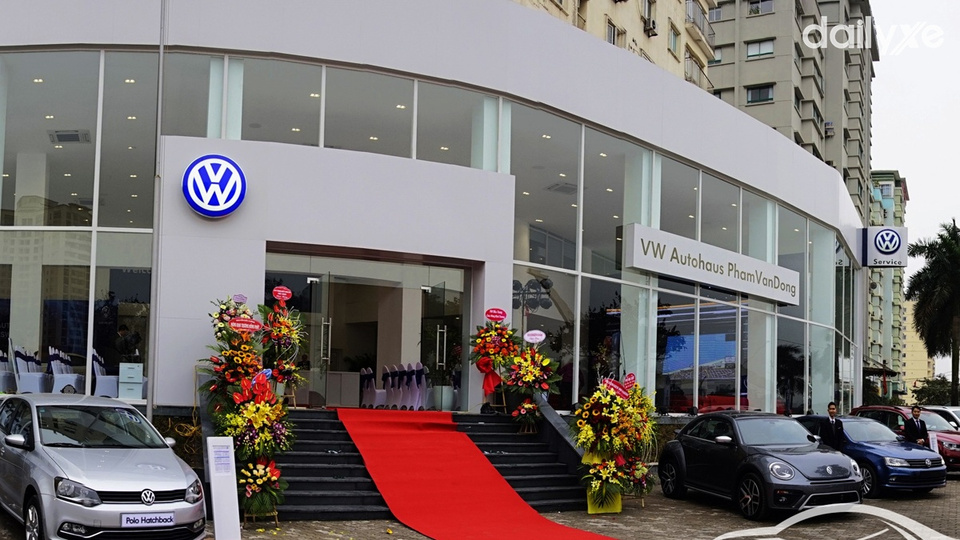 Đại lý được xây dựng đạt theo tiêu chuẩn 4S toàn cầu