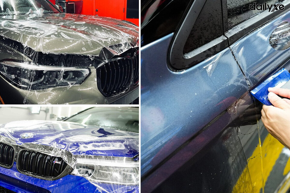 Dán PPF bảo vệ chi tiết trước và sau xe