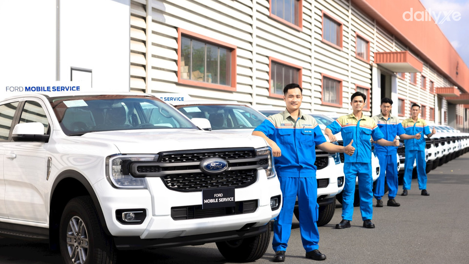 Dịch vụ lưu động Ford chính thức hoạt động tại TP.HCM