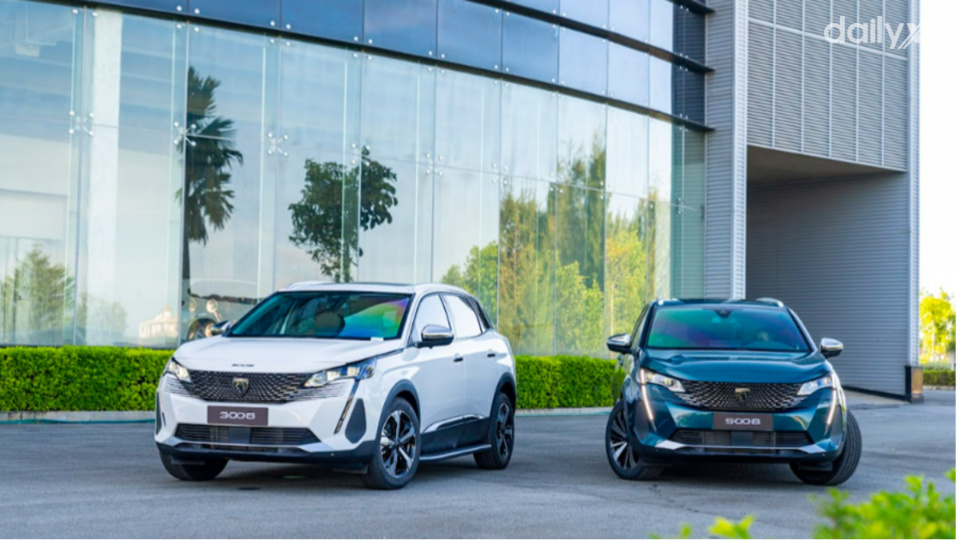Bộ đôi Peugeot 3008 và 5008 phiên bản nâng cấp mới