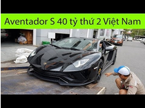 Diện kiến Lamborghini Aventador S gần 40 tỷ vừa về Việt Nam