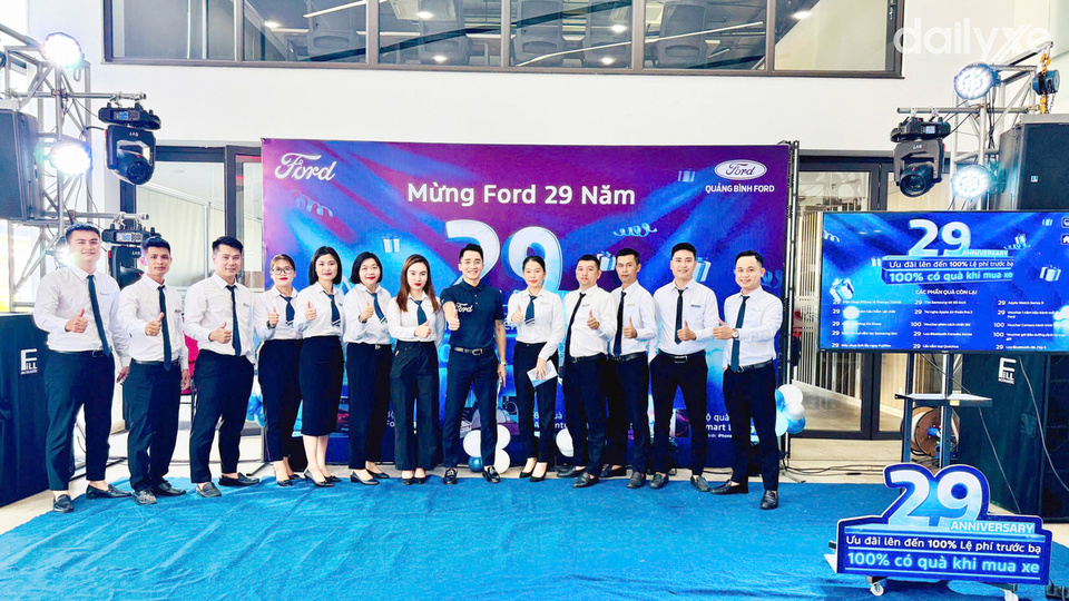 Đội ngũ nhân sự tại Ford Quảng Bình