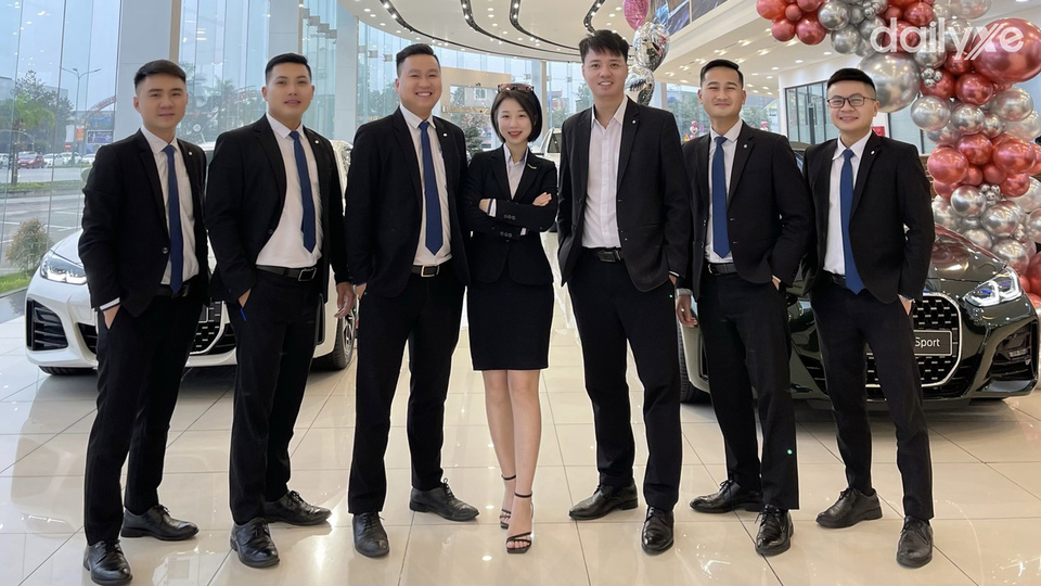 Đội ngũ nhân viên tại BMW Vinh