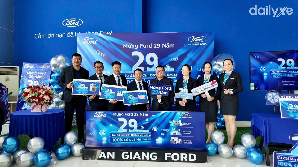 Đội ngũ nhân viên tại An Giang Ford