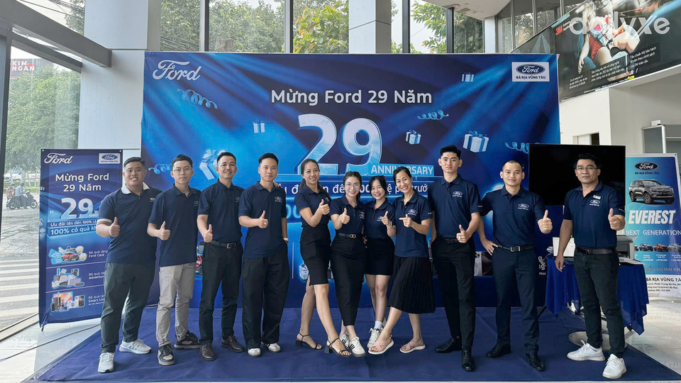 Đội ngũ nhân sự tại Ford Bà Rịa