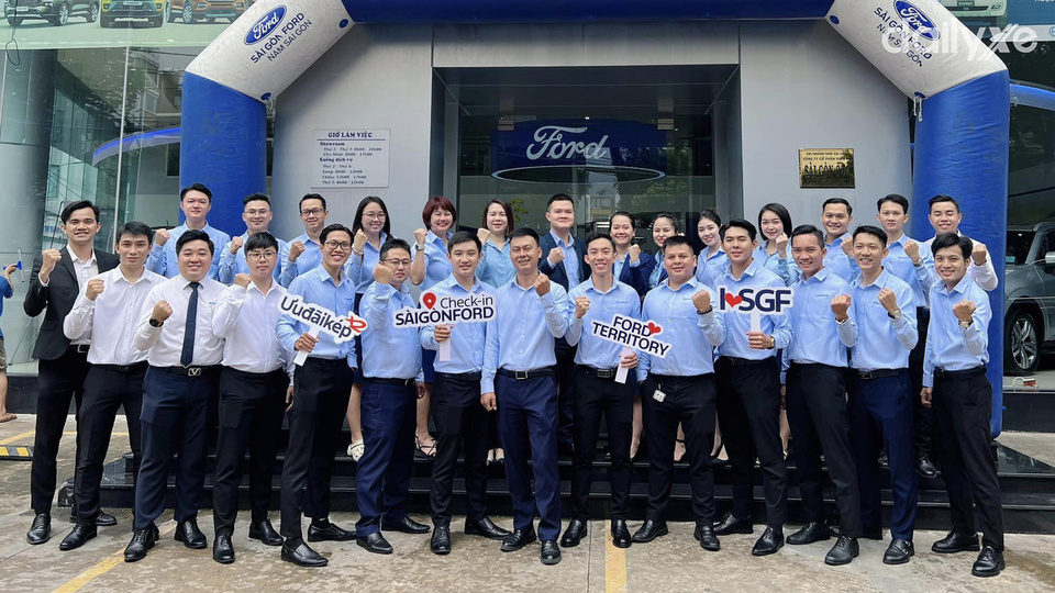 Đội ngũ nhân sự tại Nam Sài Gòn Ford