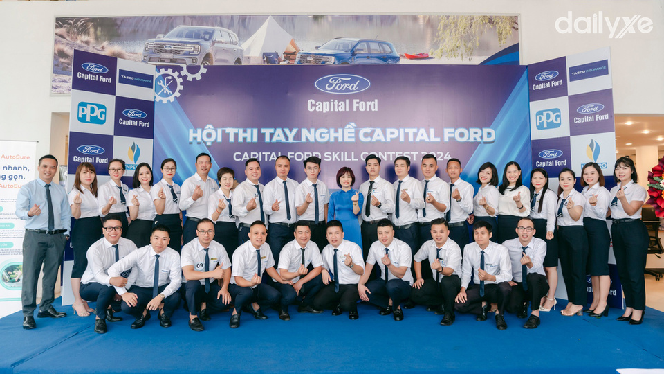 Đội ngũ nhân sự tại Ford Thủ Đô
