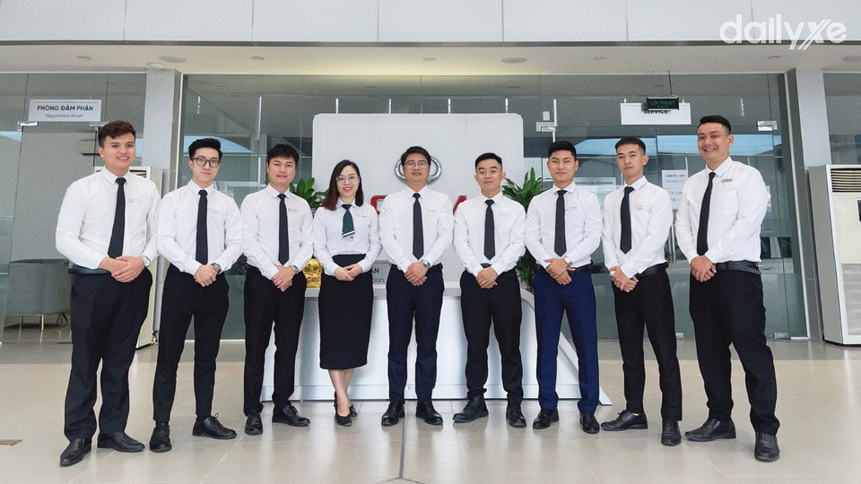 Đội ngũ nhân sự tại đại lý Haval Võ Chí Công