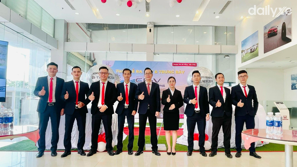 Đội ngũ nhân viên của Honda Ôtô Đà Nẵng