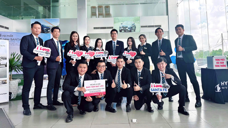 Đội ngũ nhân sự tại Hyundai Bạc Liêu 3S