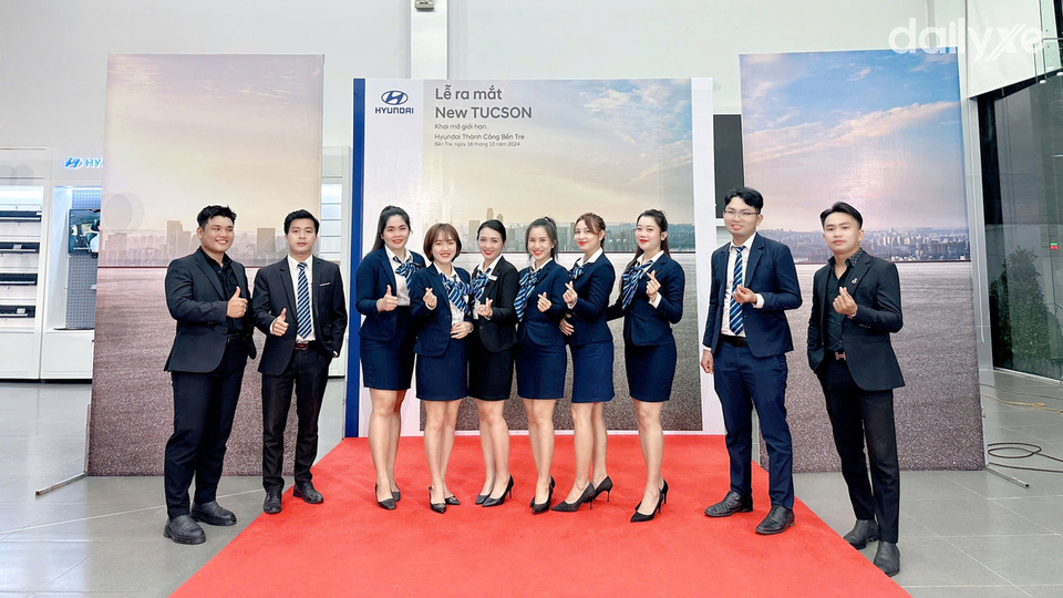 Đội ngũ nhân sự tại Hyundai Bến Tre