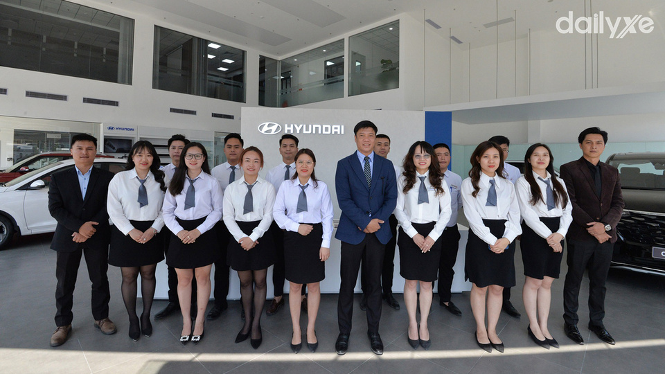 Đội ngũ nhân sự tại Hyundai Đà Lạt