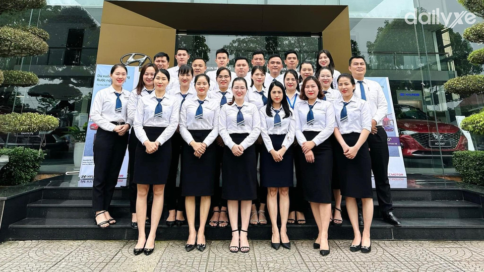 Đội ngũ nhân sự tại Hyundai Hà Tĩnh