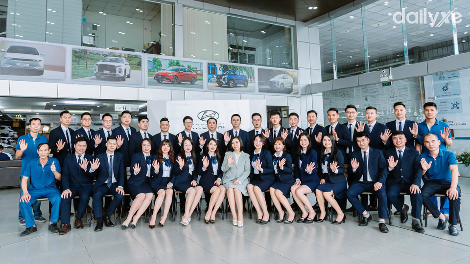 Đội ngũ nhân sự tại Hyundai Hải Dương