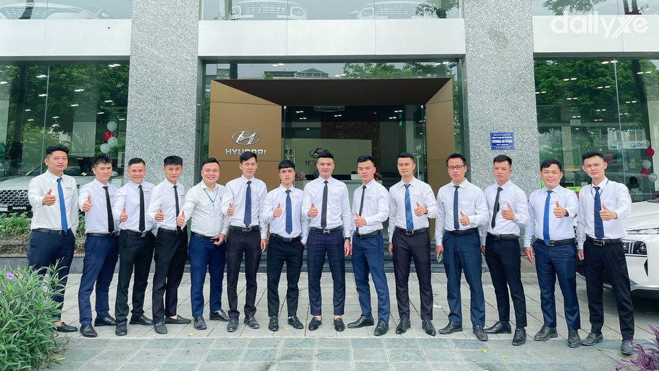 Đội ngũ nhân sự tại Hyundai Lê Trọng Tấn