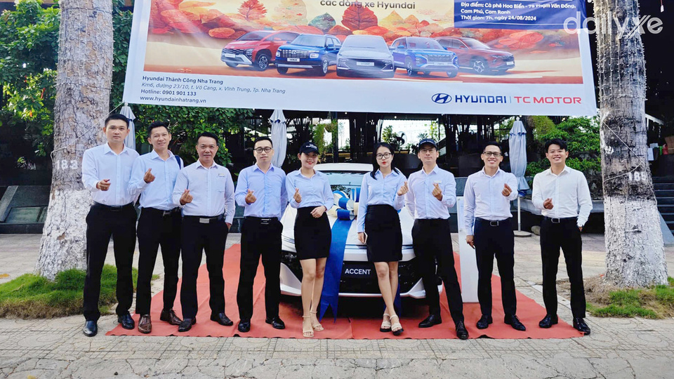 Đội ngũ nhân sự tại Hyundai Nha Trang