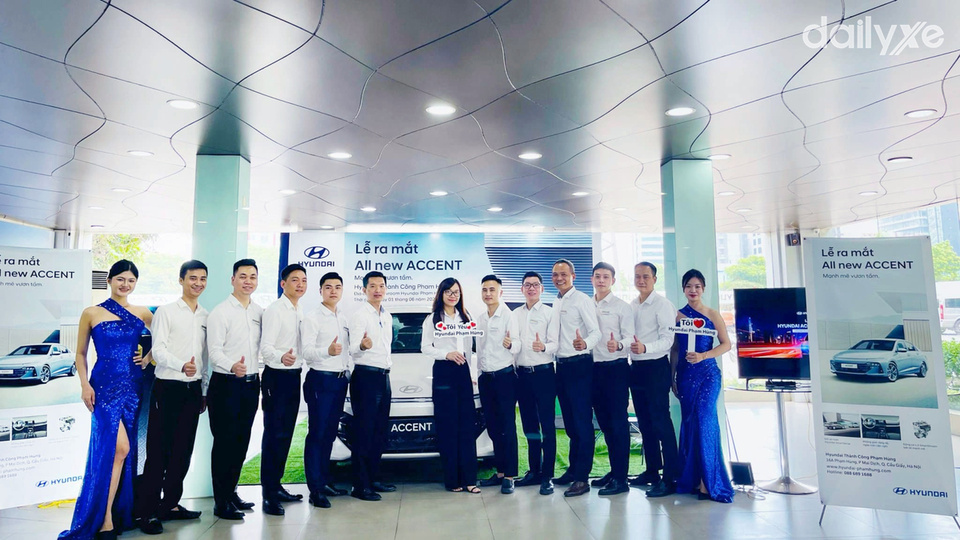 Đội ngũ nhân viên tại Hyundai Phạm Hùng