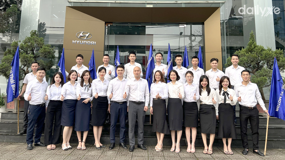 Đội ngũ nhân sự tại Hyundai Thái Bình