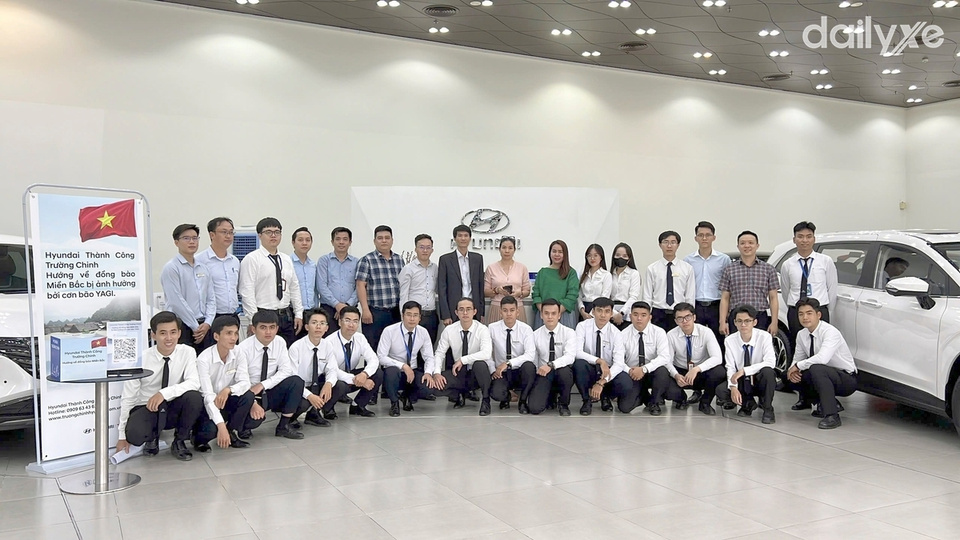 Đội ngũ nhân viên tại Hyundai Trường Chinh