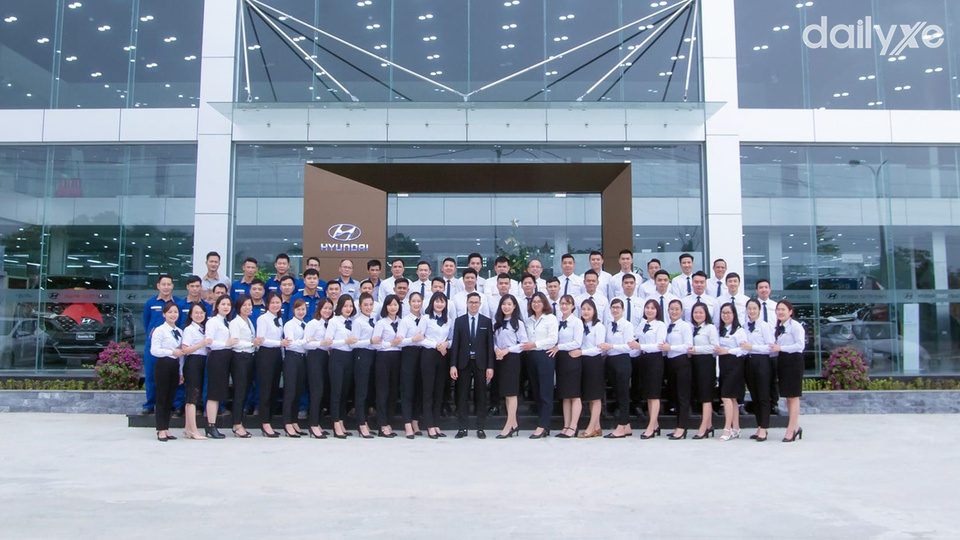Đội ngũ nhân sự tại Hyundai Tuyên Quang