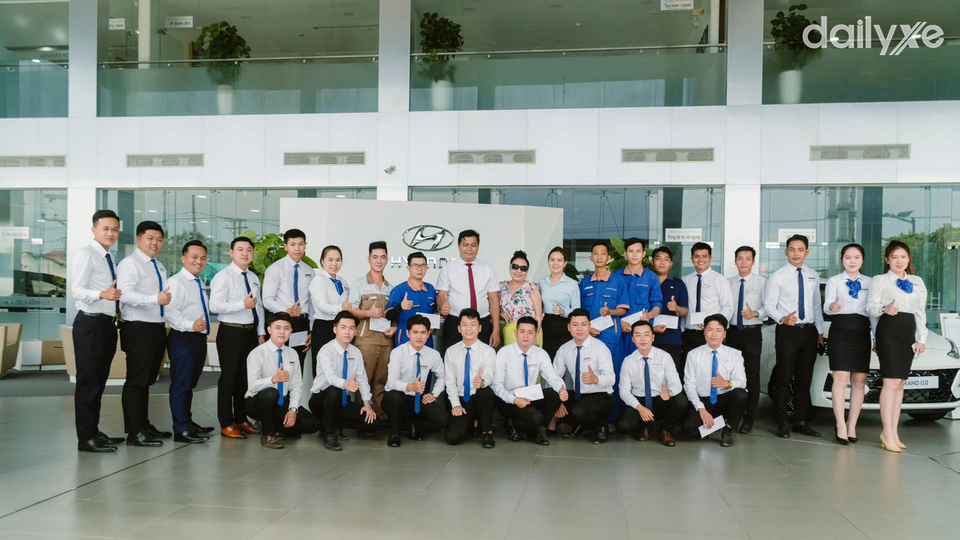 Đội ngũ nhân sự tại Hyundai Vĩnh Yên