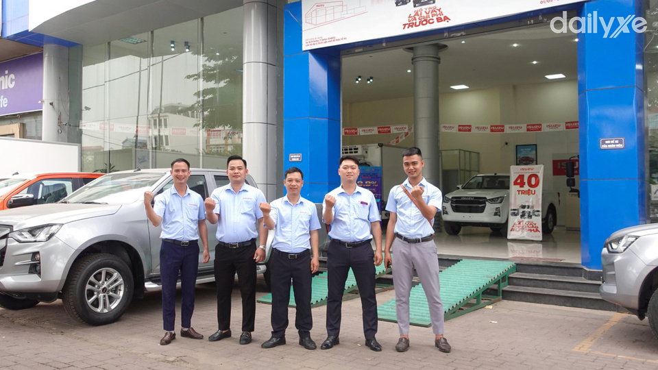 Đội ngũ nhân sự tại Isuzu An Việt