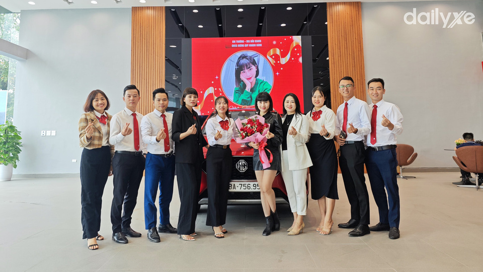 Đội ngũ nhân viên của MG Bắc Giang