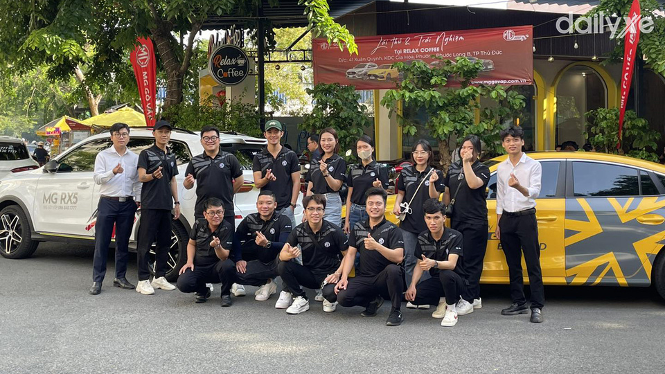 Đội ngũ nhân sự tại đại lý MG Gò Vấp