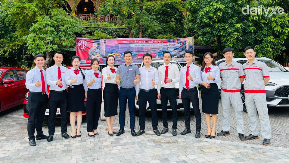 Đội ngũ nhân sự tại MG Hà Tĩnh