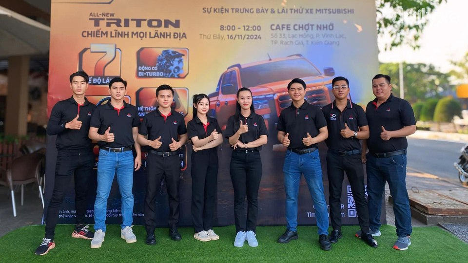 Đội ngũ nhân sự tại Mitsubishi Kiên Giang