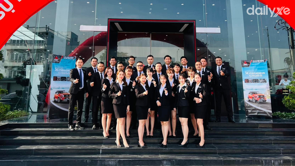 Đội ngũ nhân sự của đại lý Mitsubishi Tiền Giang