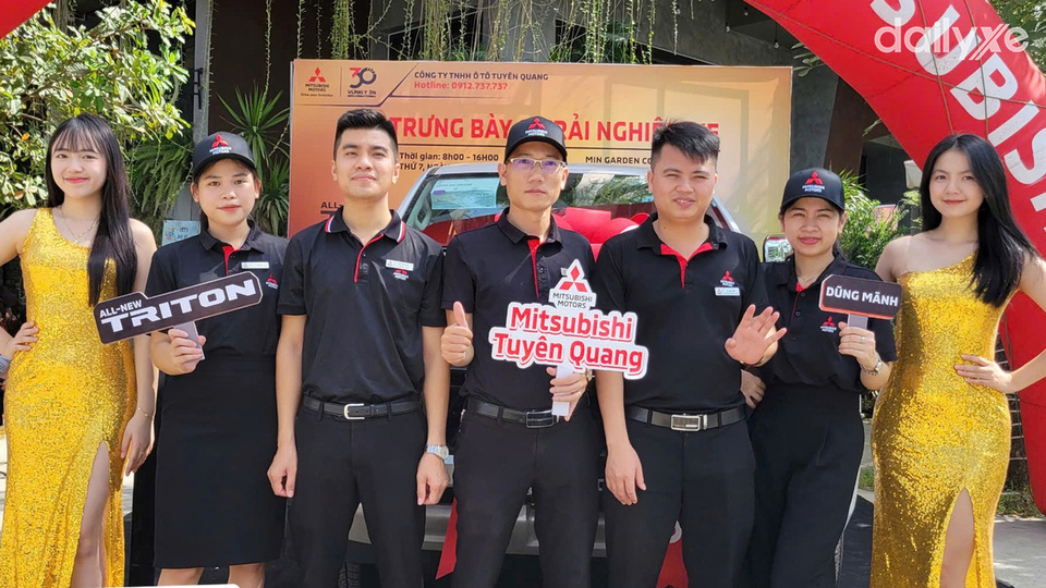 Đội ngũ nhân sự tại Mitsubishi Tuyên Quang