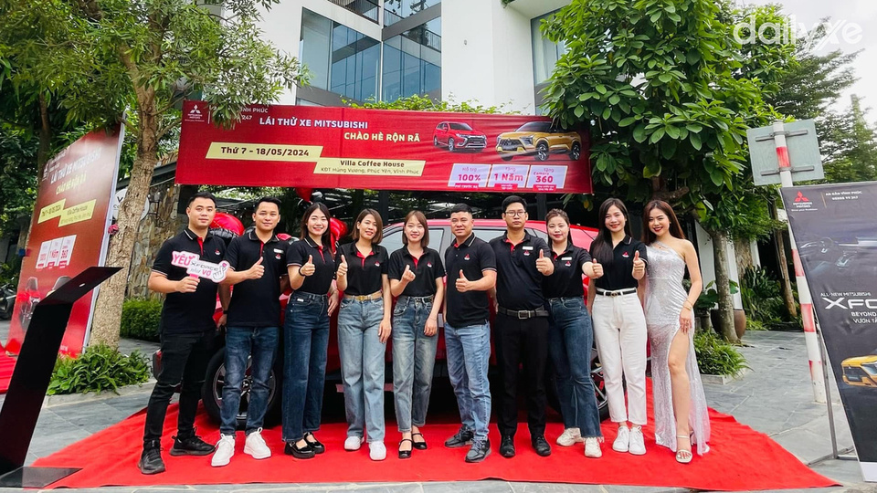 Đội ngũ nhân sự tại Mitsubishi Vĩnh Phúc
