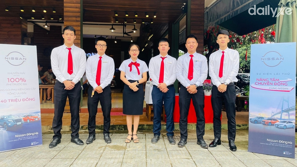Đội ngũ nhân sự tại Nissan Đông Hà