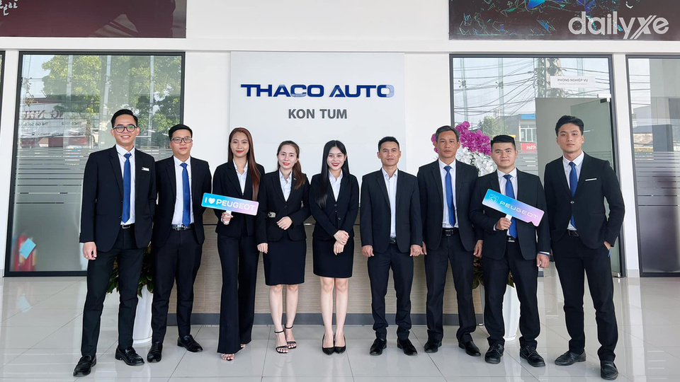 Đội ngũ nhân sự tại Peugeot KonTum