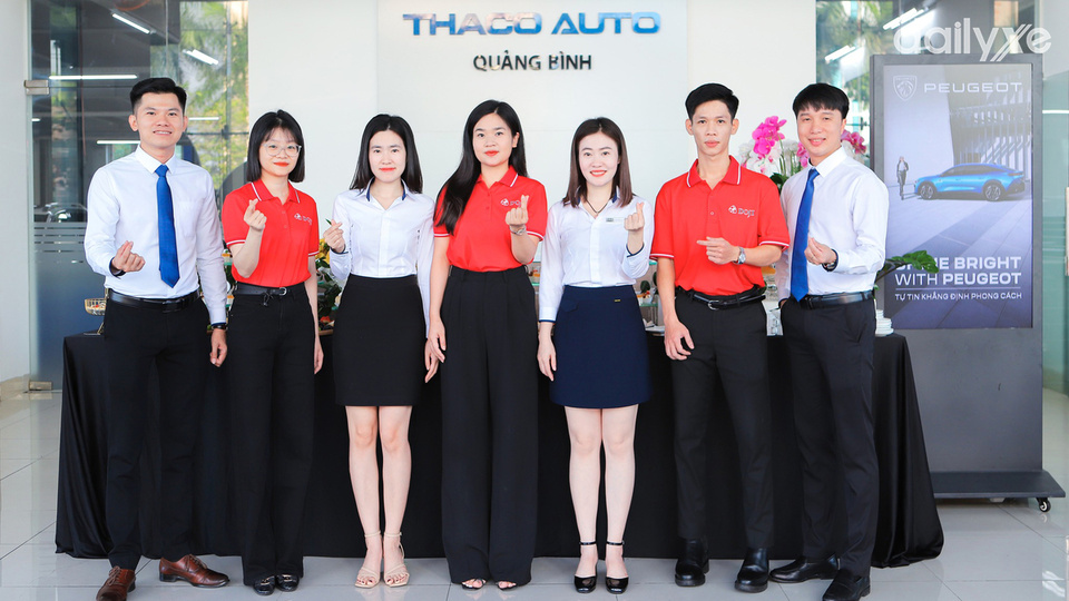 Đội ngũ nhân sự tại Peugeot Quảng Bình