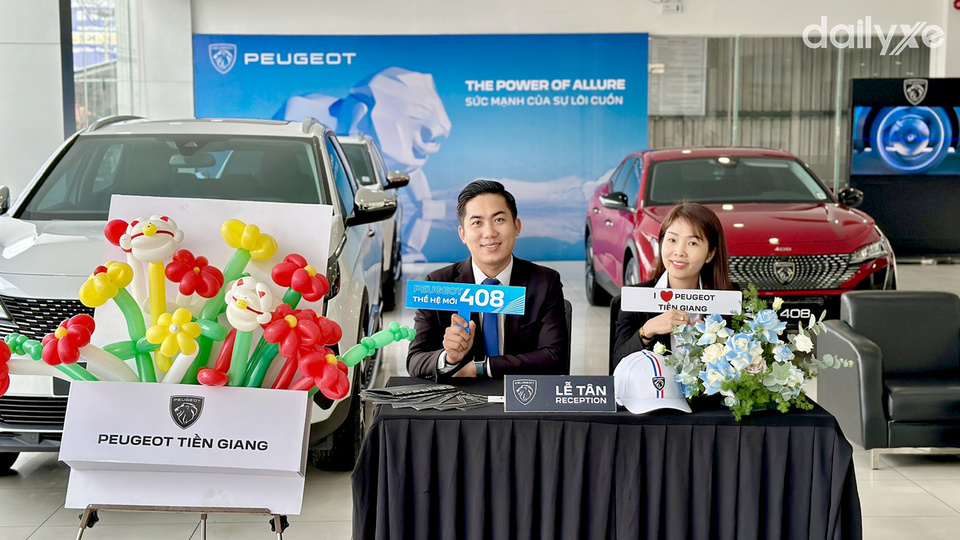 Đội ngũ nhân sự tại Peugeot Tiền Giang