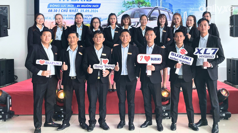 Đội ngũ nhân sự tại Suzuki Hưng Vượng