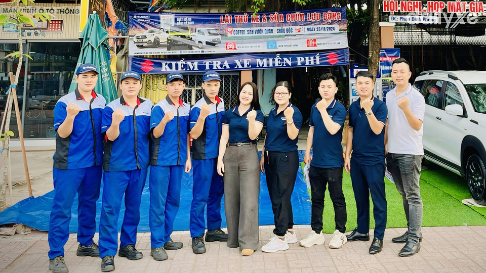 Đội ngũ nhân sự tại Suzuki Song Hào